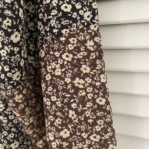 hatch maternity romper - black floral size medium - Picture 5 of 6